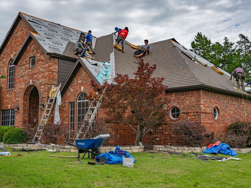 Roofing job near Walcott, IA